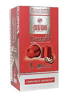Кава без кофеїну в капсулах Jurado Nespresso Descaffi Aluminio № 8 (20 капсул)