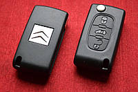 Ключ Citroen викидний корпус без місця під батарейку