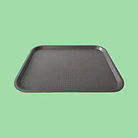 Поднос пластиковый прямоугольный для столовой Разнос для кафе 45,5 * 36 / 41,5 * 32 cm H 2 cm VarioMarket