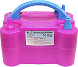 Насос для повітряних кульок, електро,рожевий №992216, фото 2