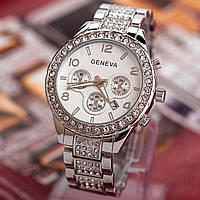 Часы женские наручные с камнями сваровски 2SH
