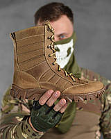Тактические ботинки койот, военная мужская обувь демисезонная