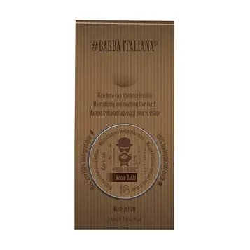 Зволожувальна  і заспокійлива маска для обличчя  Barba Italiana Monte Baldo, 7,5 мл (BI00707)