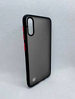 Чохол Matte Armor Samsung A10 Black - Red
