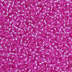 Бісер чеський Preciosa 18225, блискучій, малиновий (10 г)