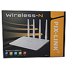 Маршрутизатор PIX-LINK LV-WR21Q, 2,4 ГГц, 300 Мбіт/с / WI-FI Роутер / Вай фай роутер, фото 7