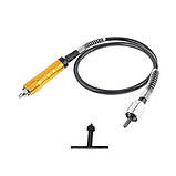 Гнучкий вал подовжувач для дриля зі пружинами 0.3-6мм гнучкий вал з наконечником 95 см, фото 4