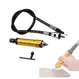 Гнучкий вал подовжувач для дриля зі пружинами 0.3-6мм гнучкий вал з наконечником 95 см, фото 8