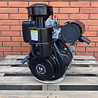 Двигуни Agro-Ray AR192DFE, вал Щліц 25мм, диз 14 к.с. 498cc/ Електричний стартер.