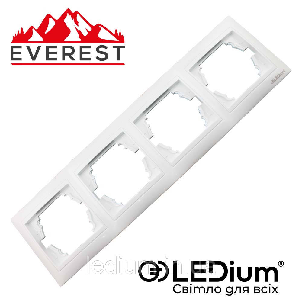 Рамка чотиримісна серія "EVEREST"