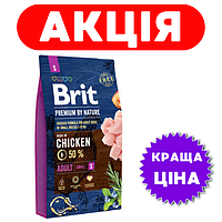Brit Premium Adult S Chicken 8 кг / Брит Преміум Едалт C 8 кг корм для собак