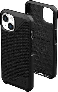 Чохол UAG Metropolis LT Kevlar MagSafe Black для iPhone 15