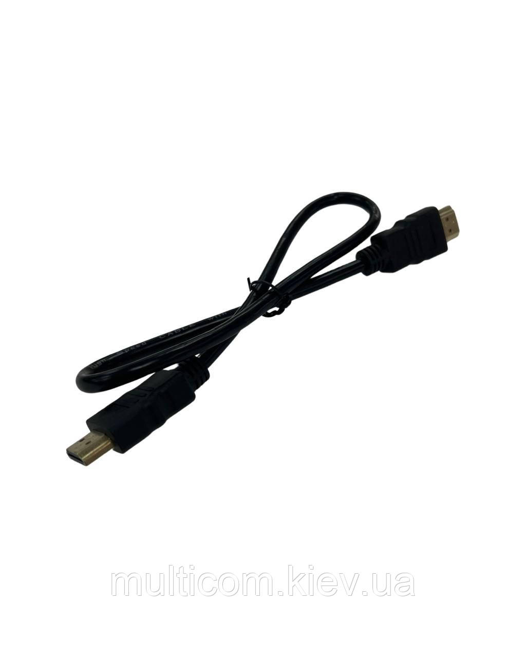 05-07-005. Шнур HDMI (штекер — штекер), version 1.4, у тих. уп., 50 см, фото 1