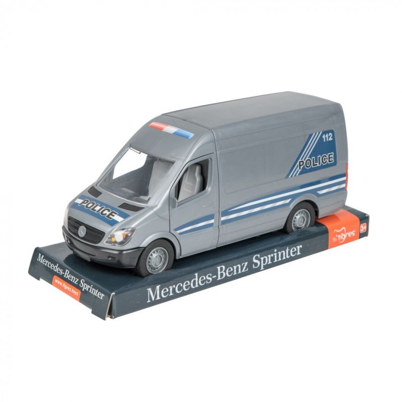 Машина "Mercedes-Benz: Sprinter поліцейська", сірий, Tigres 39665, фото 1