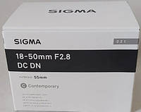 Объектив: Sigma AF 18-50mm.F/2.8 DC DN C (L Mount)