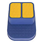 Дитяча підставка для ніг двоступінчаста, 25х36х33см, Синій / Сходинка для дітей / Підставка для дітей, фото 5