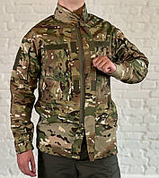 Китель тактический мультикам рип-стоп для военных уставной форменный камуфляжный куртка multicam зсу армейский