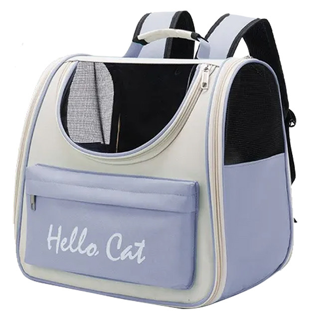 Рюкзак-перенесення для котів та собак 37х24х32 CosmoPet CP-65 Blue