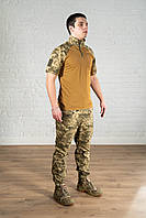 Уставной костюм камуфляж пиксель рипстоп летний мужской пиксельная военная форма тактическая rip-stop мм14 OOO
