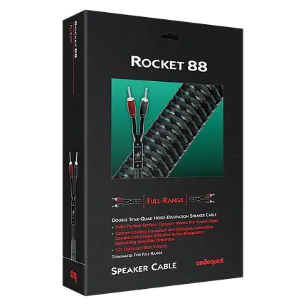 Акустичний кабель AudioQuest Rocket 88 4.5 m SBW BANS, фото 3