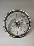 Колесо 12" у зборі переднє+заднє без покришки, фото 3
