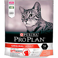 Сухой корм Purina Pro Plan Original Adult Cat для кошек с лососем 400 г