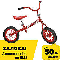 Детский беговел PROFI KIDS 12 дюймов M 3255-3 Красный, колеса EVA