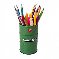 Стакан-підставка бочка (металевий, 108х65мм) "Minecraft Creeper" Yes
