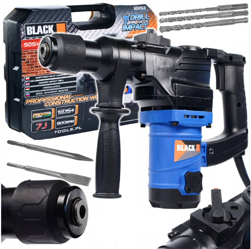 Перфоратор бочковий Black 12263