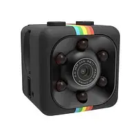 🔥Міні екшн-камера відеоспостереження SQ11, з нічним підсвічуванням та датчиком руху, Чорна