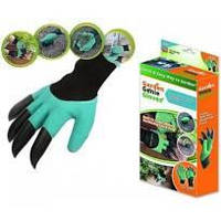 Резиновые перчатки с когтями для сада и огорода Garden Genie Gloves DL
