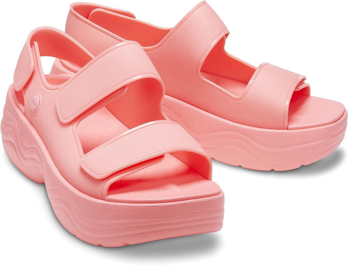 Crocs Skyline Sandal W8 босоніжки жіночі крокс на платформі.