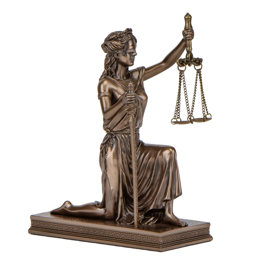 Статуетка настільна Veronese Богиня правосуддя Феміда 17х13х8 см 78052A1 фігурка веронезе VE