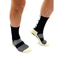 Спортивные носки Europaw длинные для тренировок черные 01635, Чёрный, Размер (EU) - 41-45