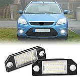 Підсвітка номера LED Ford Focus Mk2 II C-MAX фокус, фото 5