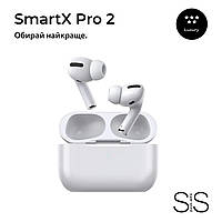 ZAQ Наушники беспроводные с микрофоном вакуумные SmartX Pro 2 Luxury bluetooth наушники для телефона