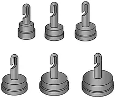 Стопор задний Stonfo 6 Big Size Base Plug 6мм для амортизатора