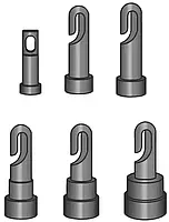 Стопор задний Stonfo 5 Small Sizes Base Plugs 2.8мм