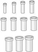 Втулка для гумки Stonfo 368 Internal PTFE Tip Bushes 1.7 mm