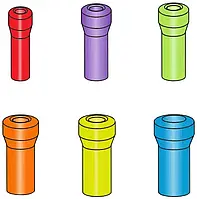 Втулка для гумки Stonfo 394 Colored PTFE Tip Bush 1.5 mm