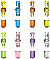 Конектор для гумки Stonfo 292 Super Zero Elastic Connector max 1.0 mm