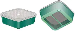 Ємність Stonfo 55R Mesh Square Bait Box 1.2 L з сіткою