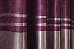Шторна тканина софт. Висота 2,7 м. Колір малиновий. Код 1383ш, фото 8