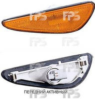 Указатель поворота в бампере Nissan Maxima '00-06 левый, желтый (DEPO)