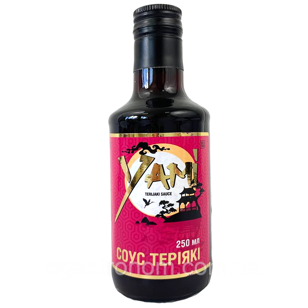 Соус соєвий теріякі Ямі Yami (скло) 250ml 12шт/ящ (Код: 00-00016368)