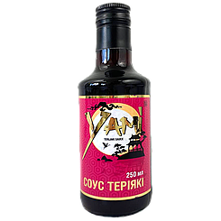 Соус соєвий теріякі Ямі Yami (скло) 250ml 12шт/ящ (Код: 00-00016368)