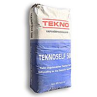 Самовыравнивающаяся усиленная смесь (толщина 10-30 мм)Teknoself 500 (25 кг).