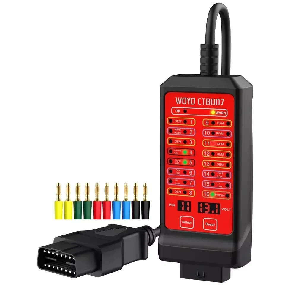 Тестер діагностичного роз'єму (колодки) OBD2