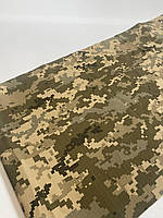 Ткань рип-стоп пиксель 65% хлопка мм14 военная камуфляжная ткань для зсу рипстоп