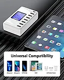 Зарядна Станція USB, 8 портів s 60 Вт/12 А, фото 3